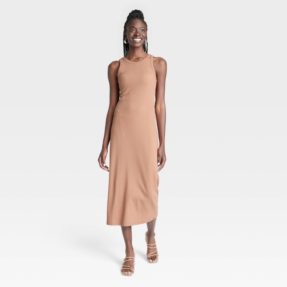 Women's Sleeveless Ribbed Dress